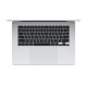 15-inch MacBook Air: Apple M2 chip with 8-core CPU and 10-core GPU, 256GB - Silver