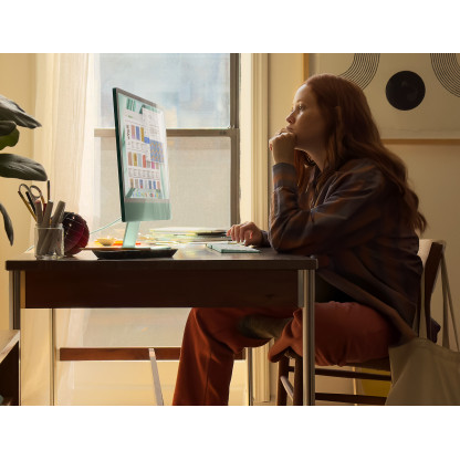 24-inch iMac with Retina 4.5K display: Apple M3 chip with 8‑core CPU and 10‑core GPU, 256GB SSD - Blue